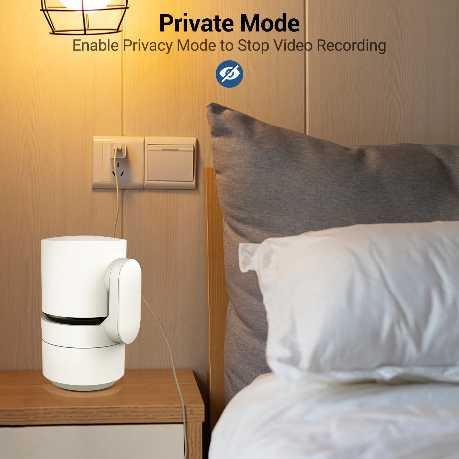 Caméra d'intérieur Wifi 1080P 360 PTZ