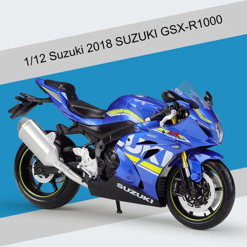 Modèle de Moto SUZUKI à l'Échelle 1/12 de MAKEDA