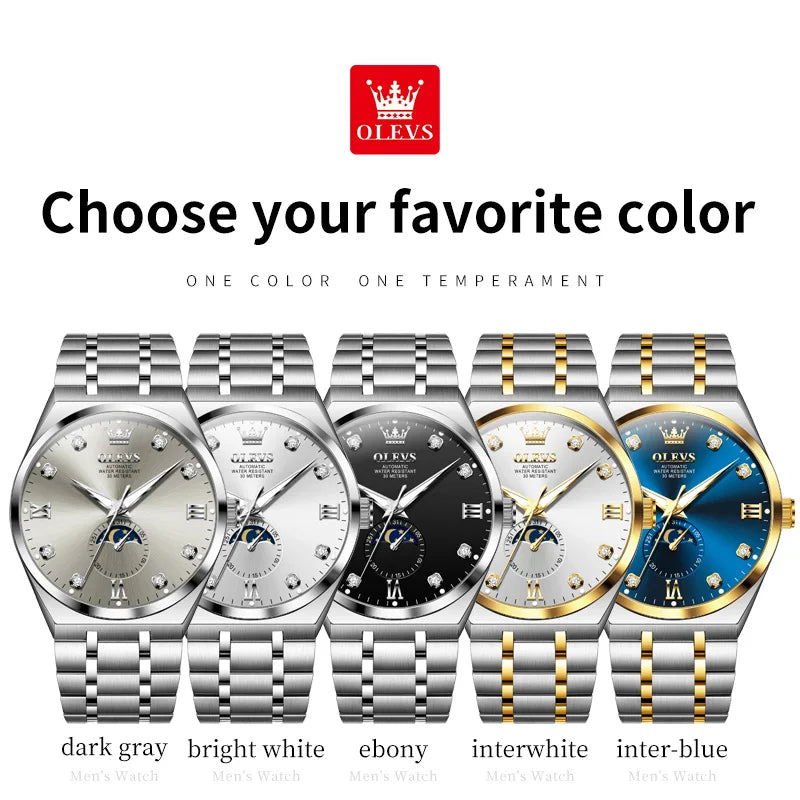 OLEVS 7069  montre mécanique pour homme