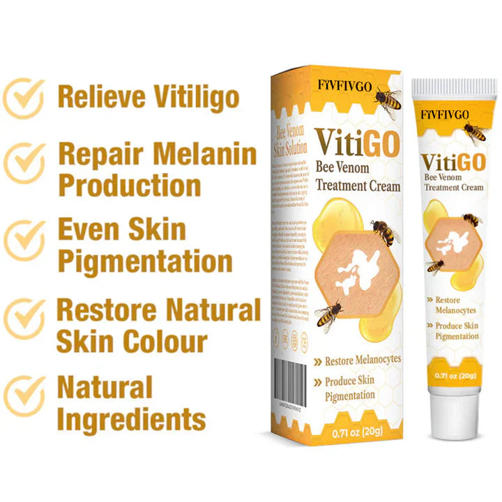 Fivfivgo™ Crème de traitement BeeVenom Vitiligo