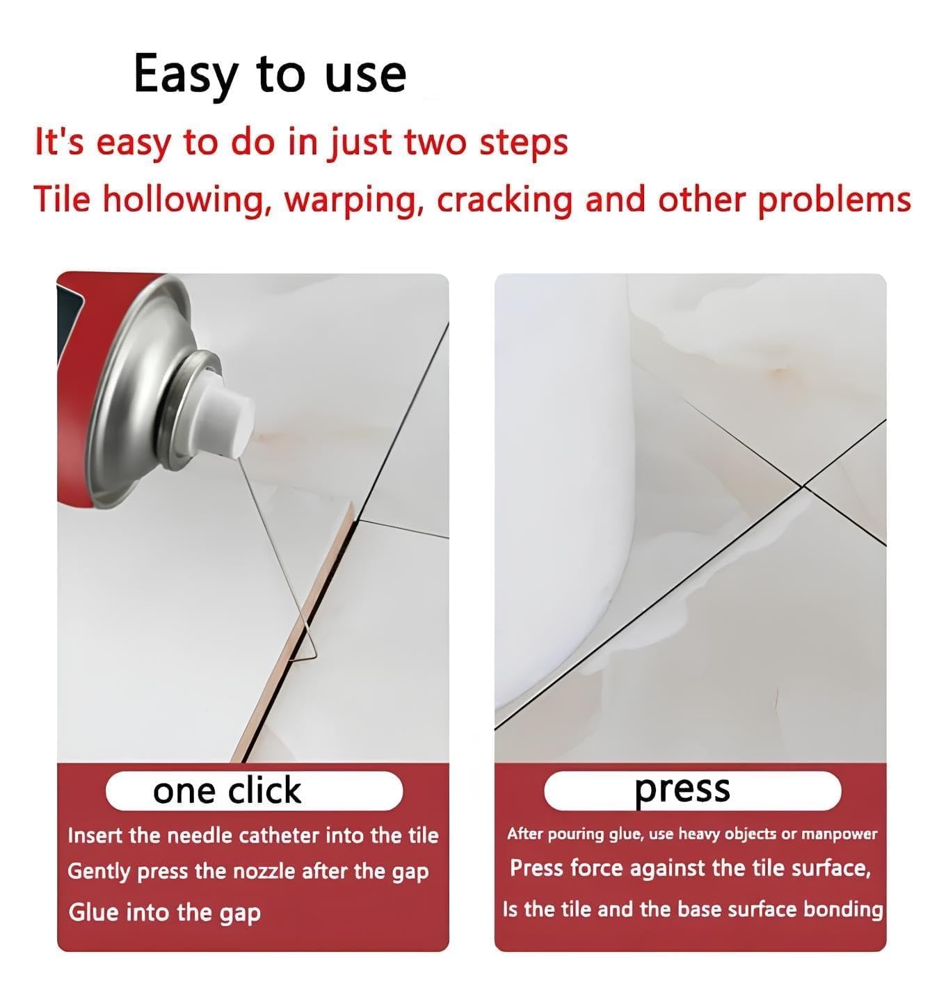 Colle pour tambour Colle d'étanchéité à adhérence rapide