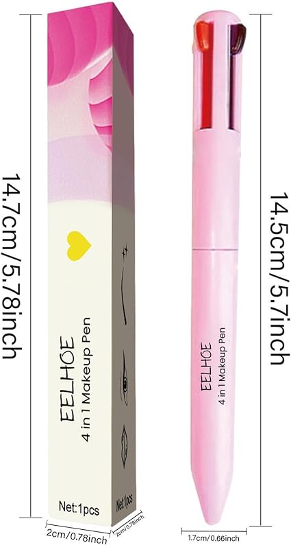 Crayon Contour des Sourcils 4 en 1 Imperméable Yatlouba