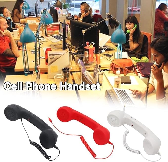 Combiné téléphonique rétro