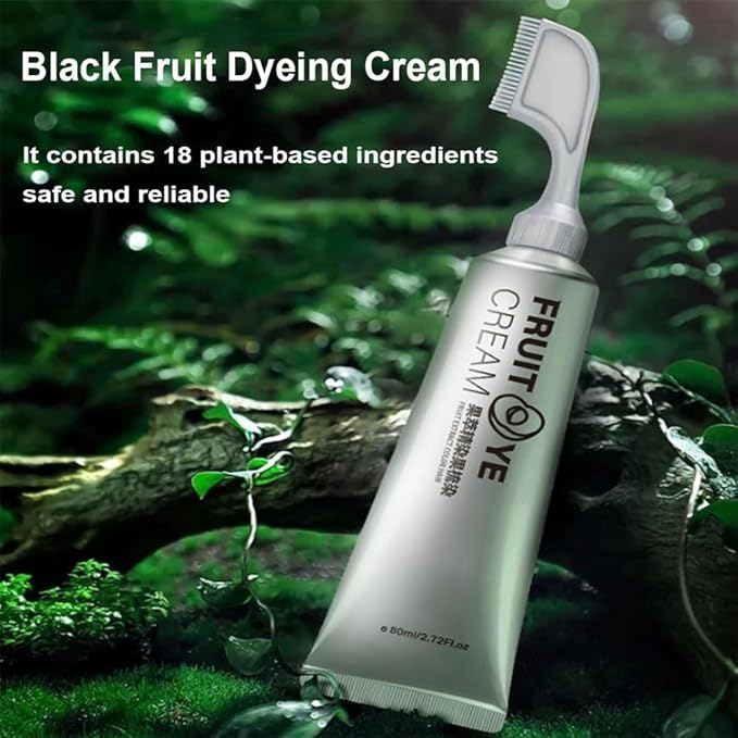 Peigne de Teinture pour Cheveux à l'Essence de Fruits