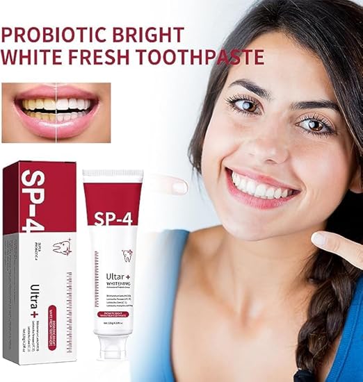 Dentifrice Super Probiotic-4 avec 4 probiotiques équilibre Force du microbiote buccal