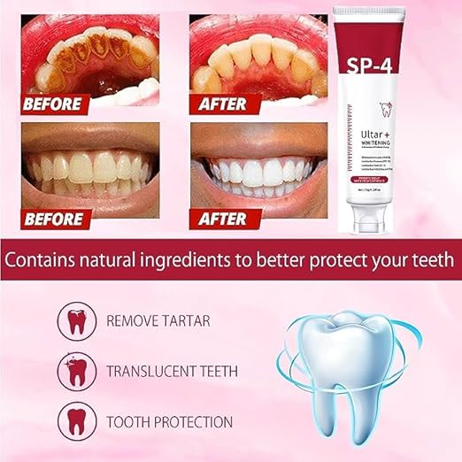 Dentifrice Super Probiotic-4 avec 4 probiotiques équilibre Force du microbiote buccal