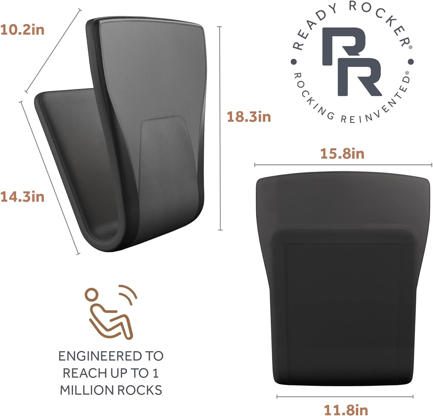 Chaise berçante portable pour la maison, le bureau et les déplacements