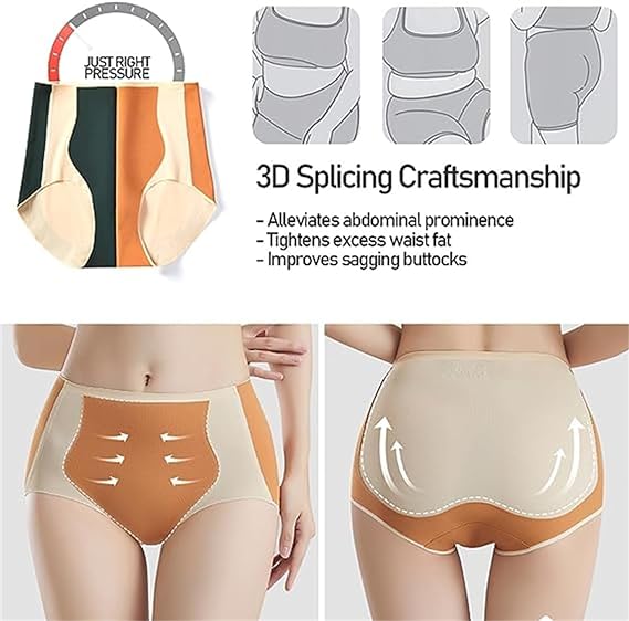 Culotte à panneau de couleur de levage des hanches