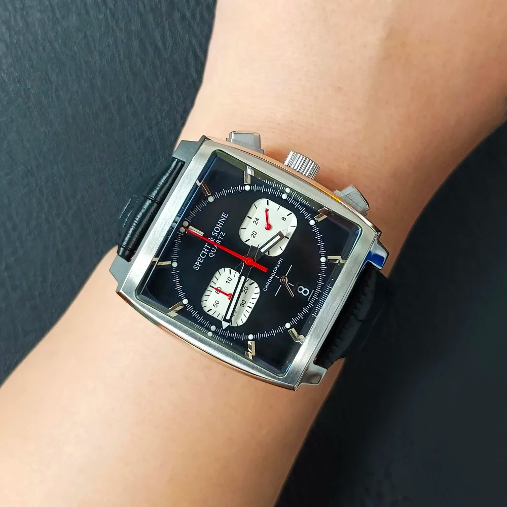Specht & Sohne Montre de Sport à Quartz de Luxe pour Homme