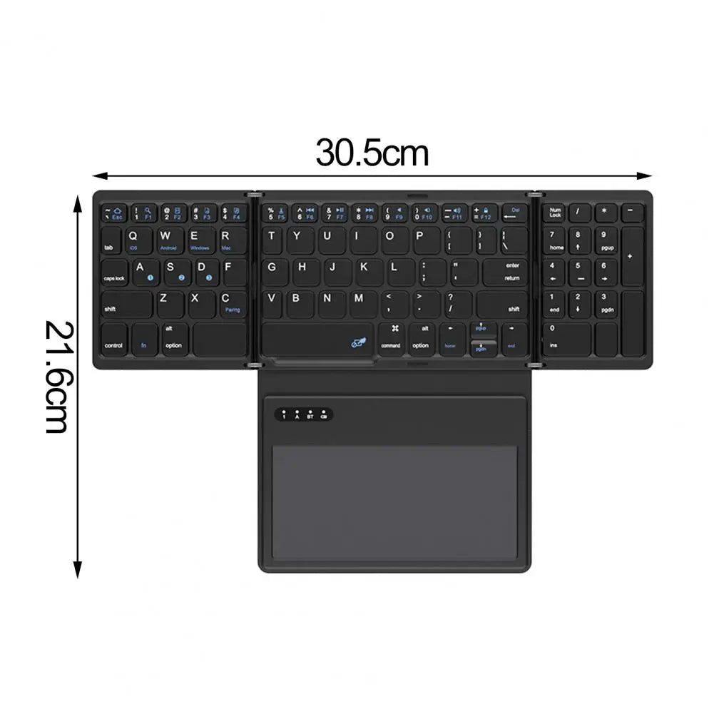 Clavier sans fil avec pavé tactile