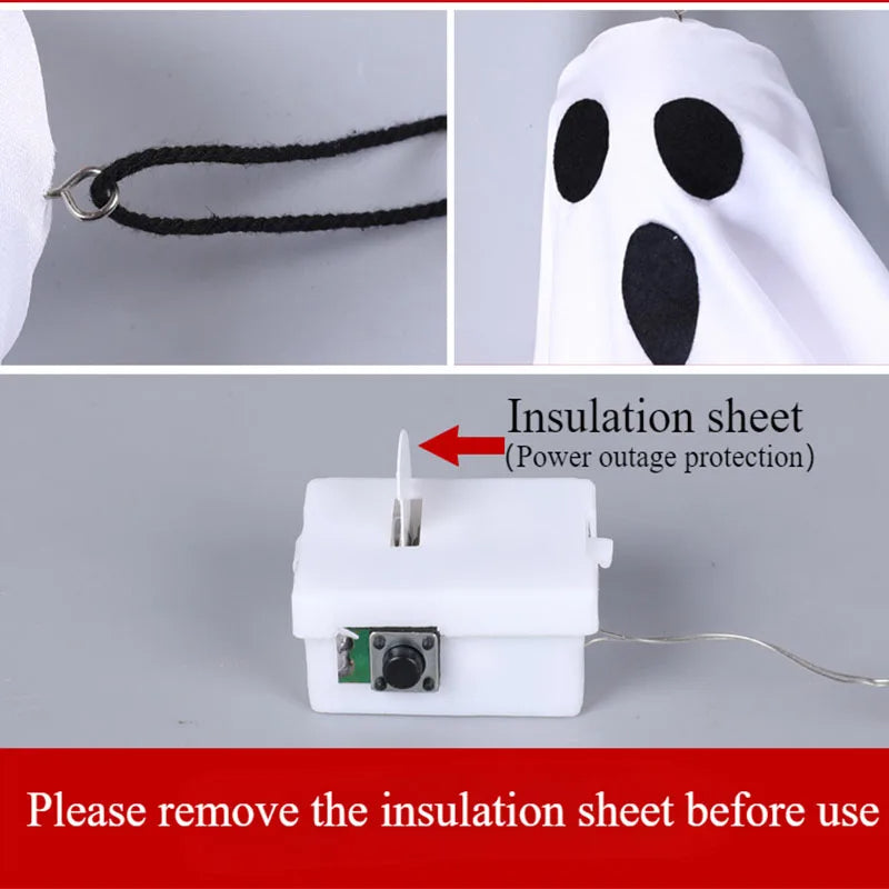 Décoration d'Halloween à LED 2024 pour maison, intérieur, extérieur
