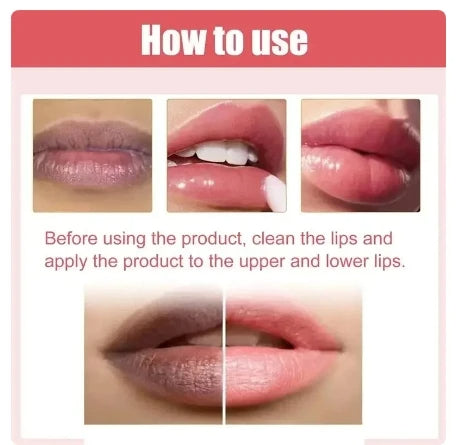 Baume à lèvres Élimine les cernes Hydratant Éclaircissant