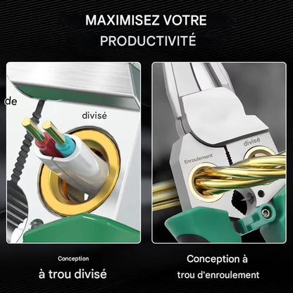 🔥Ciseaux à dénuder multifonctions 8 en 1 avec test électrique
