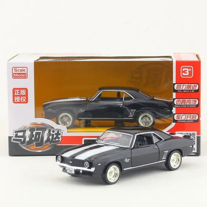 Modèle de Voiture Chevrolet Camaro 1969 - Légende Réincarnée à l'Échelle 1:36