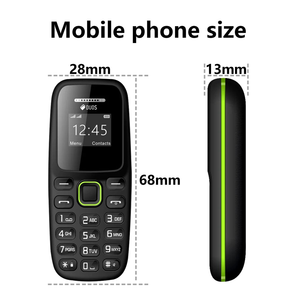 Mini Téléphone Portable BM310 avec Double Carte SIM et Bluetooth