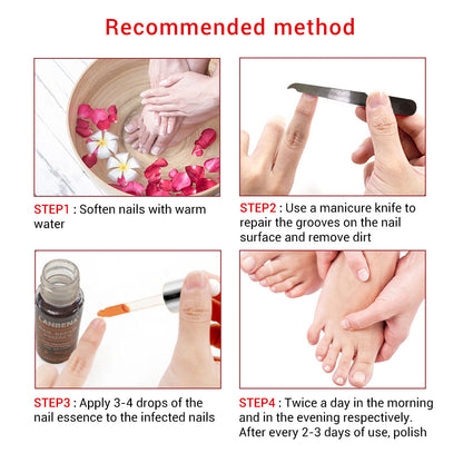 Sérum de réparation des ongles, Gel Anti-Infection