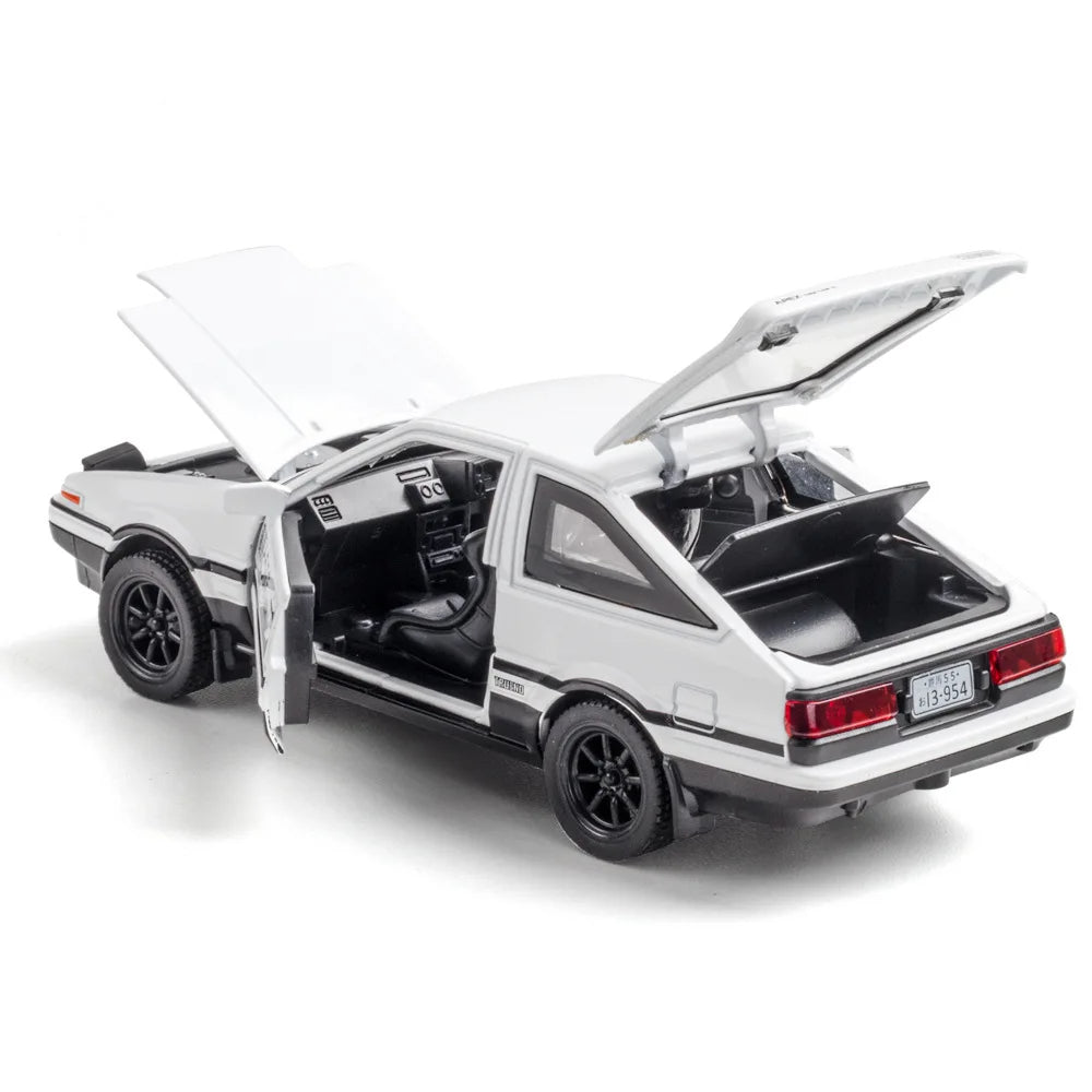 Modèle de voiture AE86, échelle 1:24