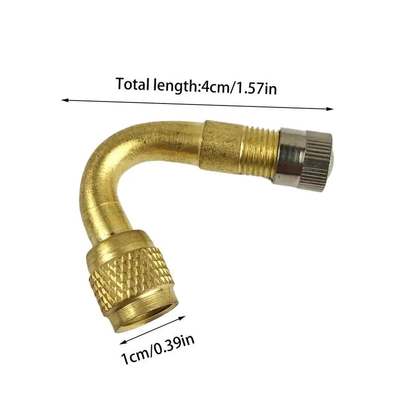 Adaptateur d'extension de valve de pneu universel pour voiture, vélo, moto, scooter