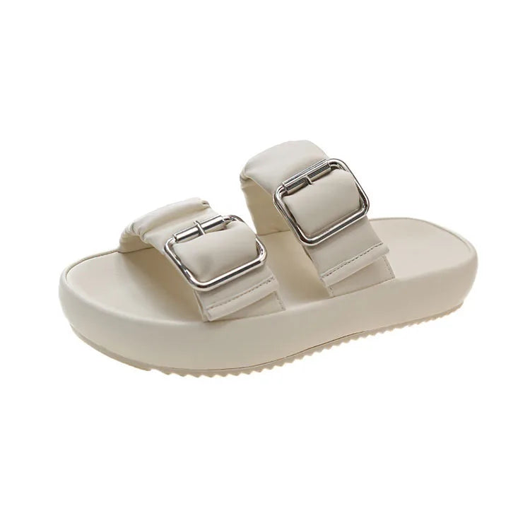 Pantoufles Plates à la Mode pour Femmes