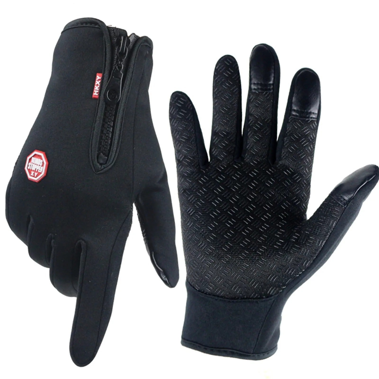 Gants de cyclisme à écran tactile antidérapants imperméables pour la randonnée à vélo