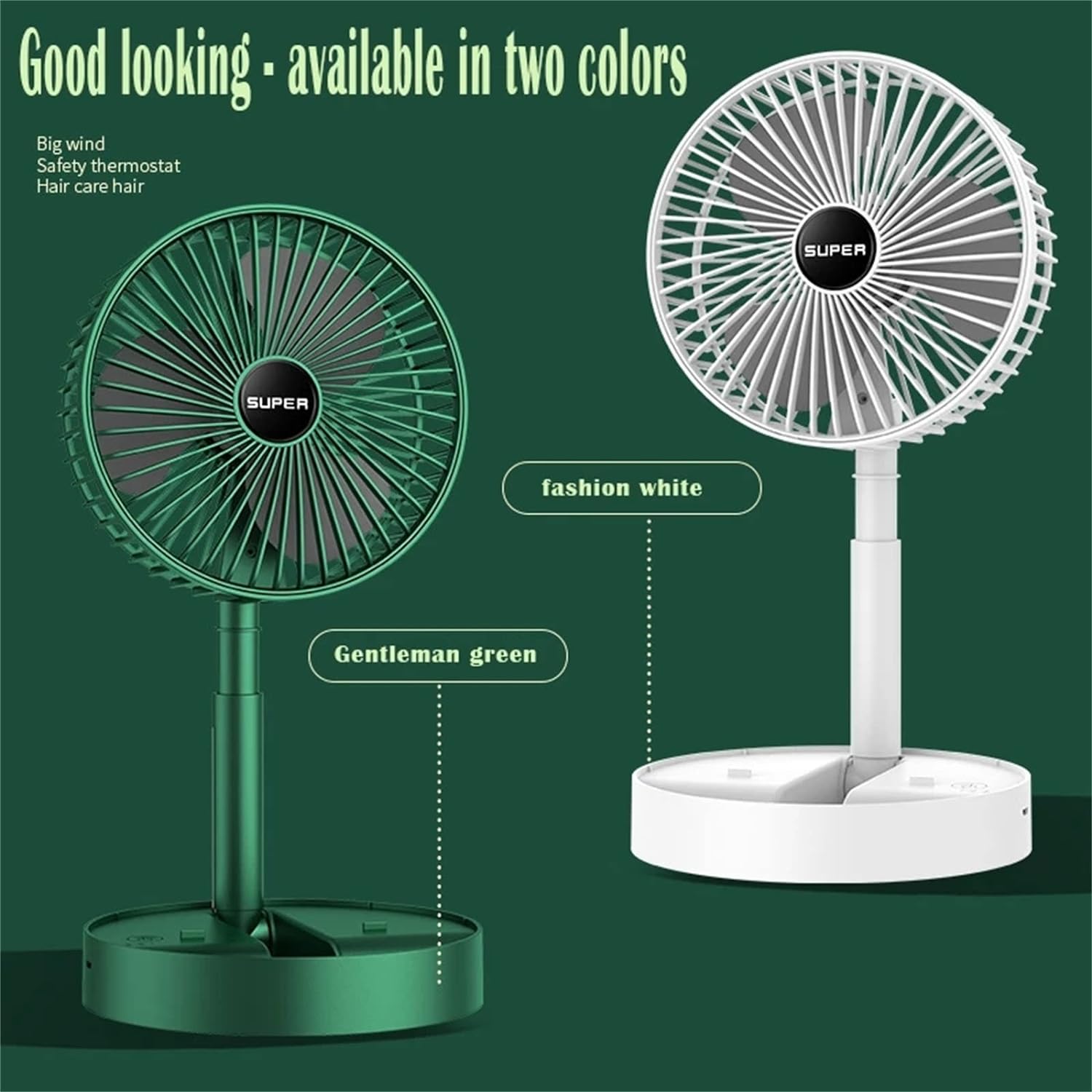 Ventilateur Portable Rechargeable USB : Fraîcheur en Déplacement