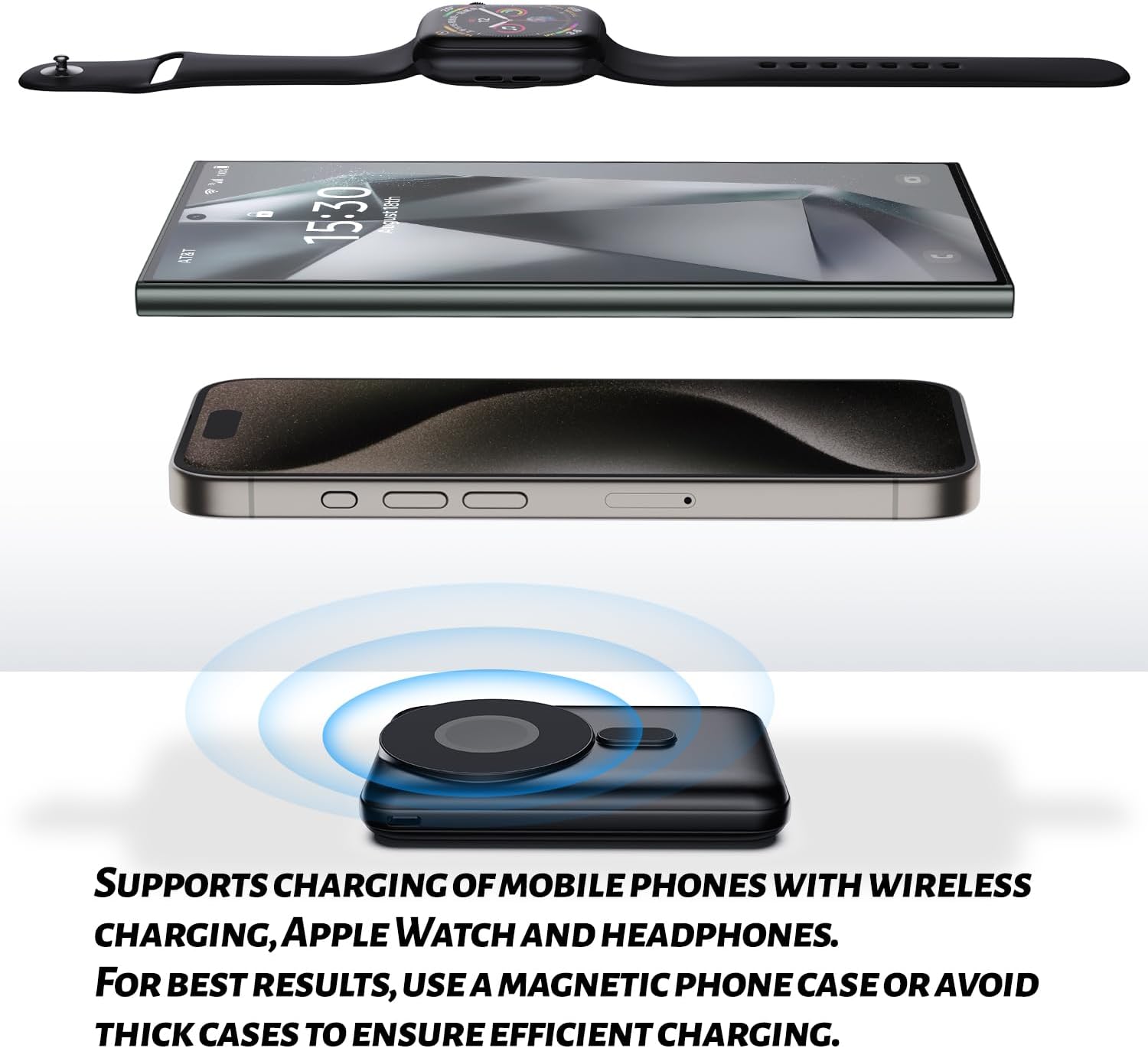 Chargeur Magnétique Portable 20 000 mAh