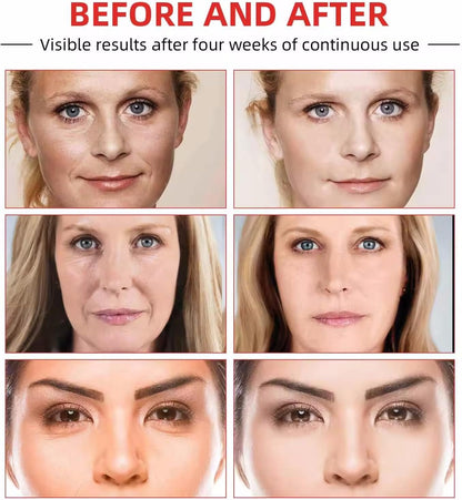 Crème anti-rides au collagène doré