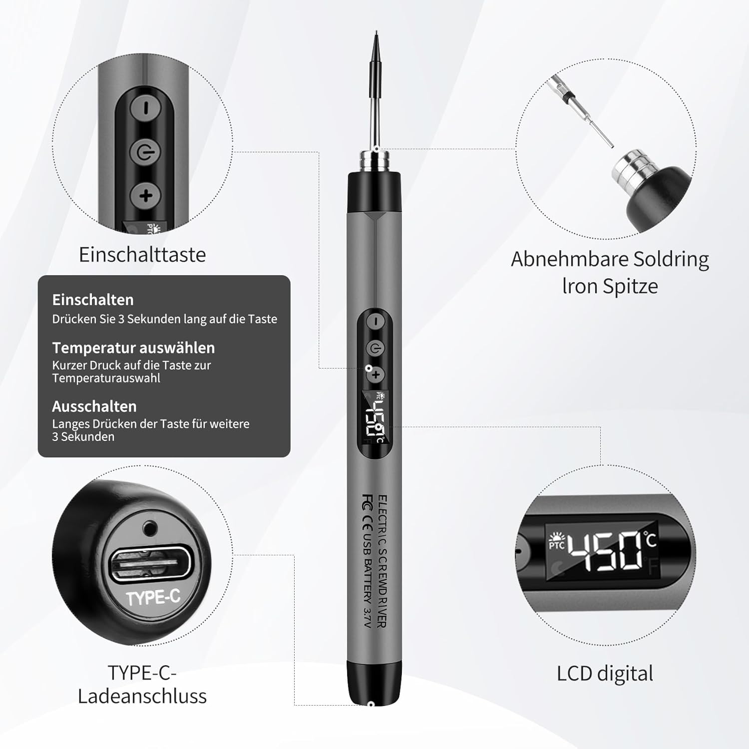 Stylo à Souder Électrique Sans Fil