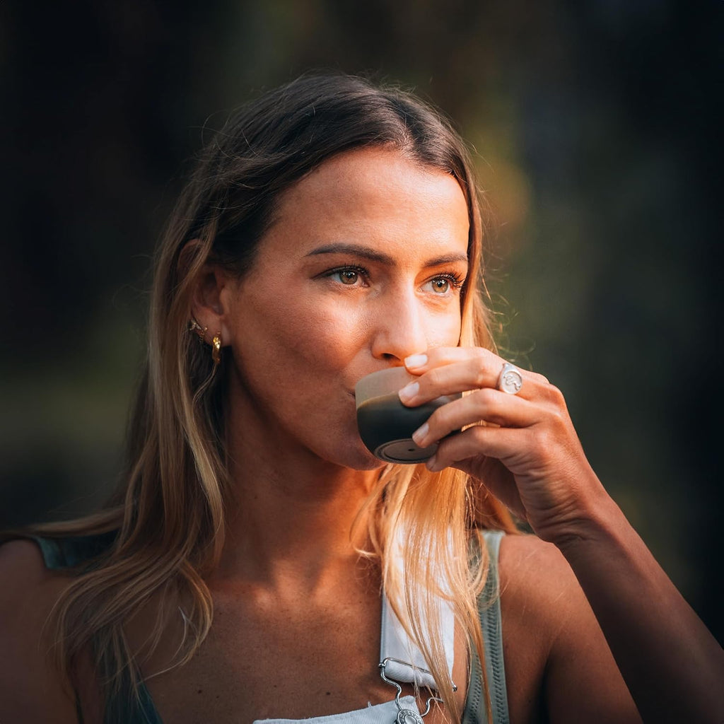 Minipresso GR2, Machine à Expresso pour l'Extérieur, Café Moulu.