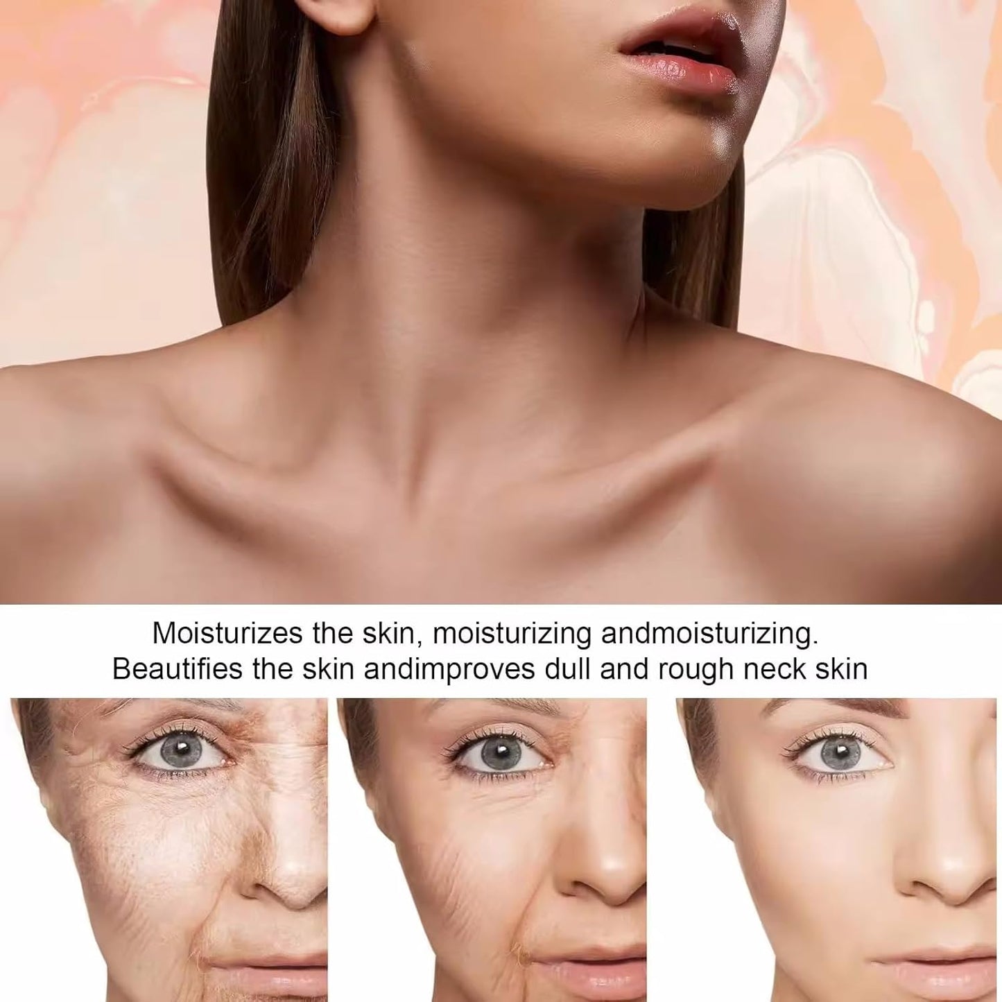 Crème anti-rides au collagène doré