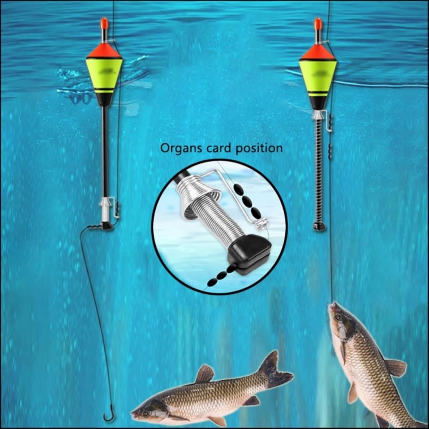 Hameçons de pêche automatiques en acier inoxydable