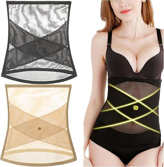 Ceinture en maille croisée pour entraîneur de taille, corset d'entraînement à la taille