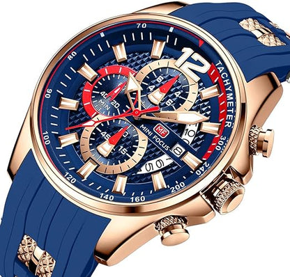 MINIFOCUS – montre de Sport pour hommes, boîtier hyun-chae