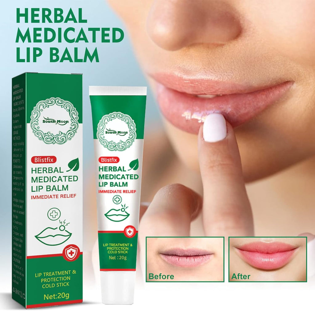 Baume à Lèvres Aux Herbes, Crème Hydratante Pour Les Lèvres