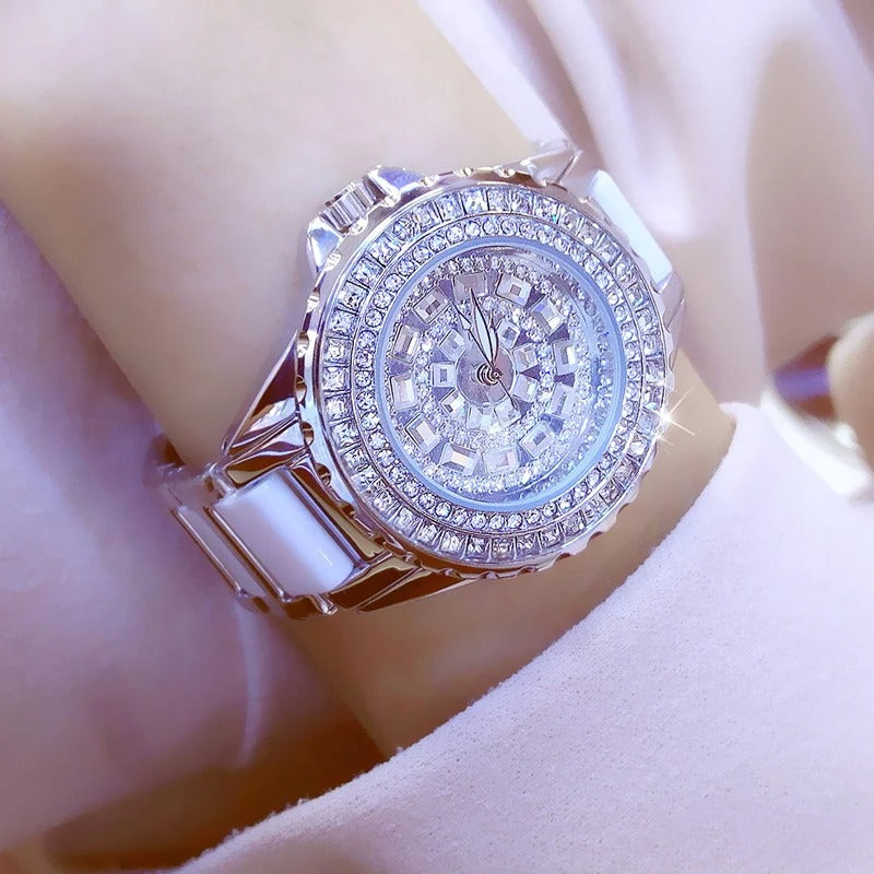 Montre en diamant de luxe femmes