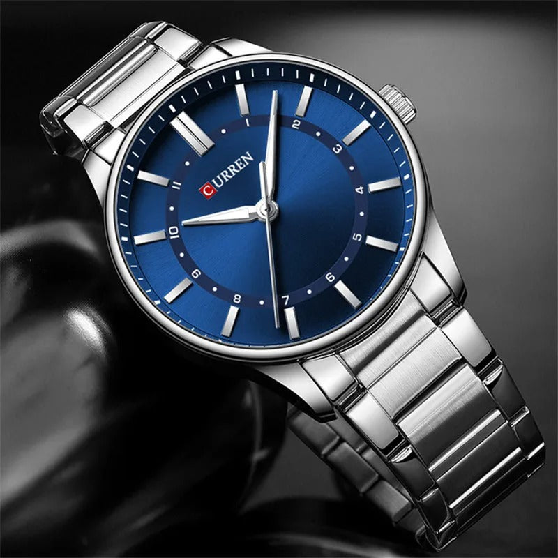 Montres CURREN en acier inoxydable pour hommes