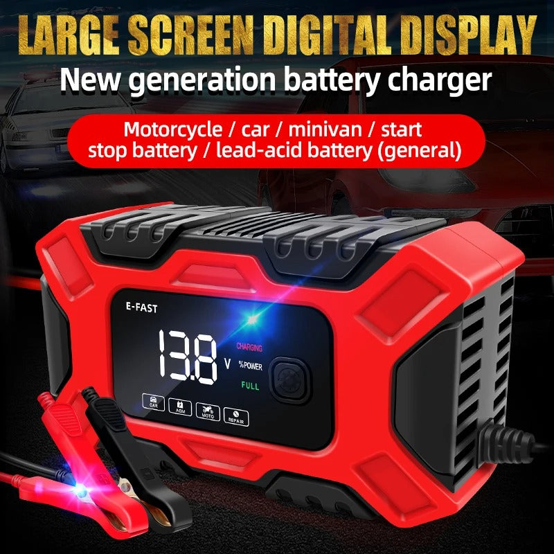 Chargeur de batterie de voiture multifonction professionnel