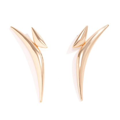 Boucles d'Oreilles Longues Géométriques pour Femmes - Bijoux de Mode Exagérés