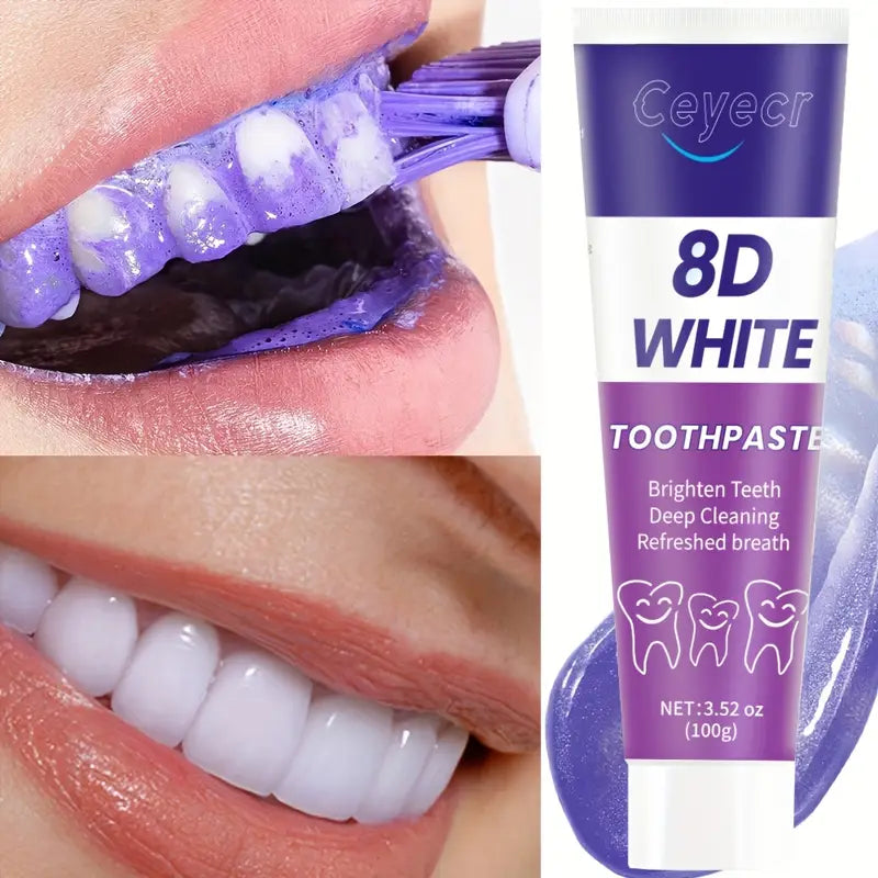 8D Dentifrice Blanc