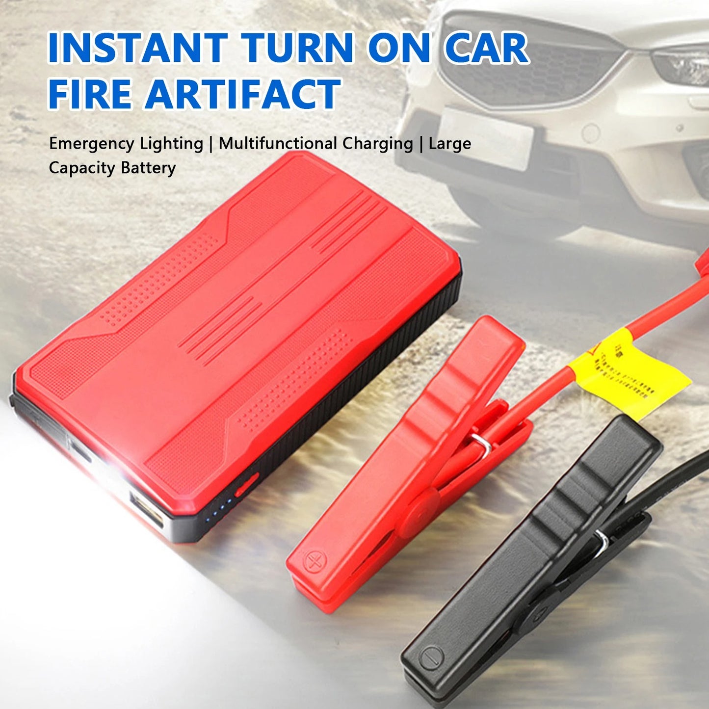 Démarreur de Voiture Diabétique 20000mAh