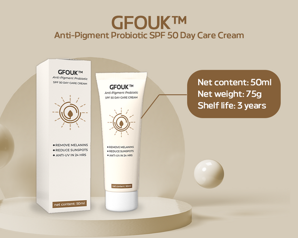 Crème de soin de jour GFOUK Anti-Pigment Probiotic SPF 50