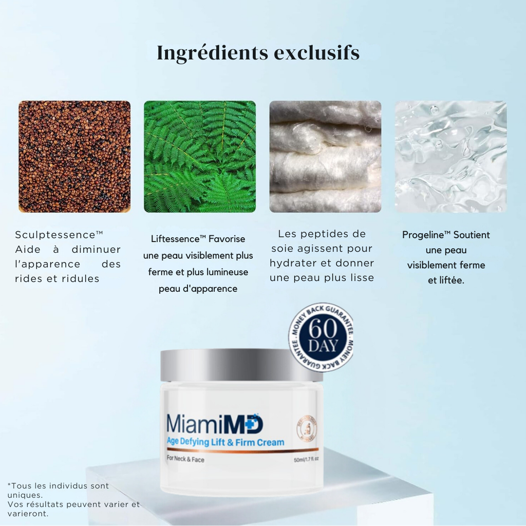 Crème Raffermissante Anti-Âge pour Tous Types de Peau