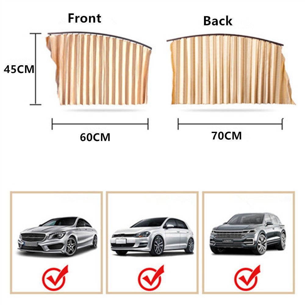 Rideau Pare-Soleil Magnétique pour Fenêtre Latérale de Voiture en Gros avec Protection UV
