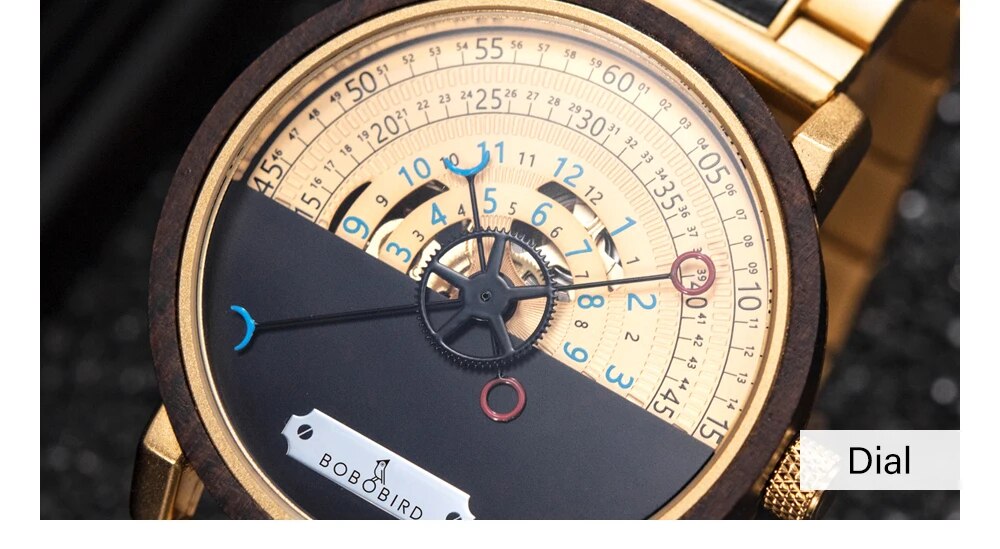 BOBO BIRD – montre mécanique automatique pour homme