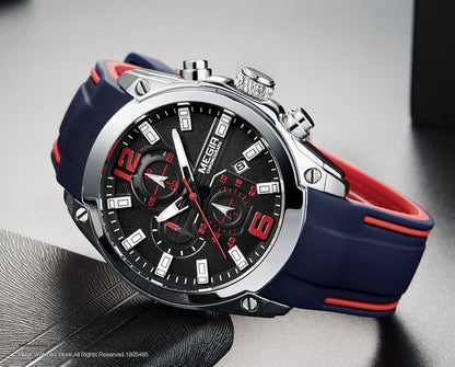 Montre Chronographe Polyvalente pour Homme - L'alliance parfaite de style et de fonctionnalité !