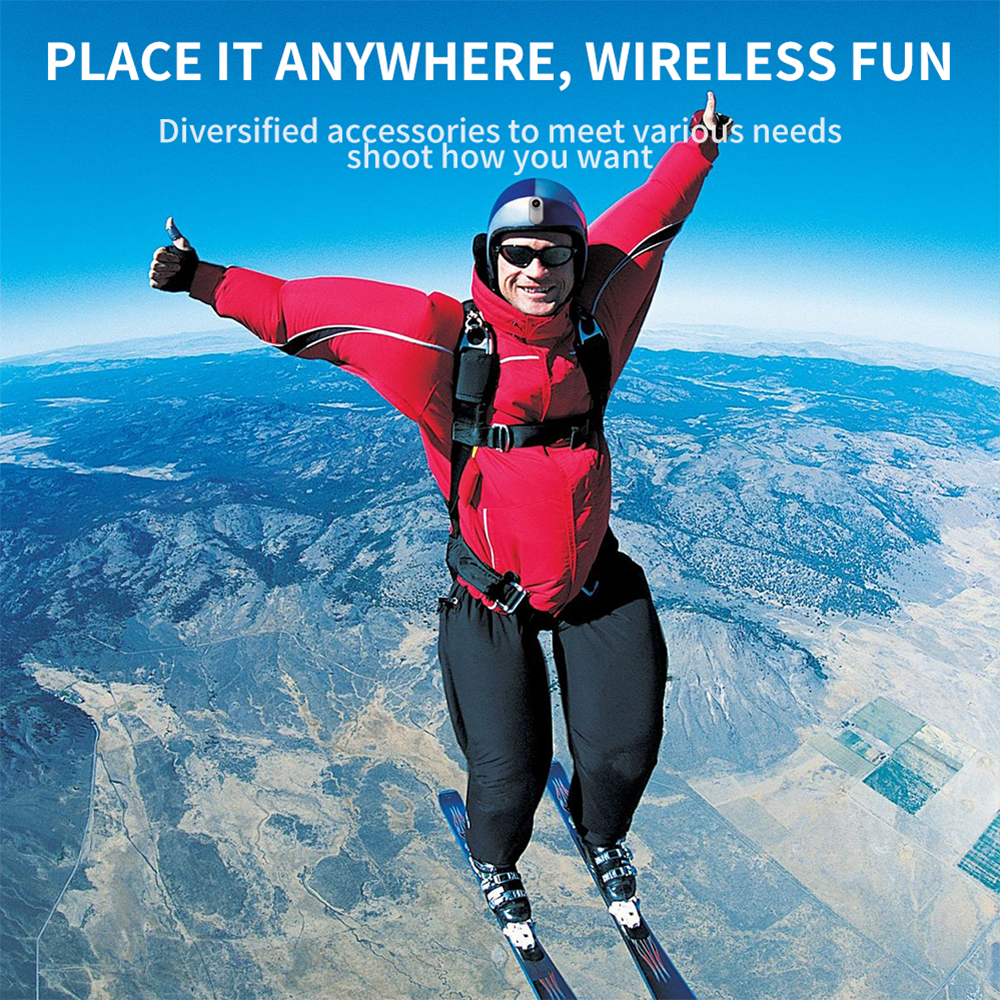 Caméra HD magnétique portable pour sports et cyclisme