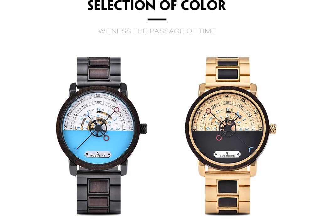 BOBO BIRD – montre mécanique automatique pour homme