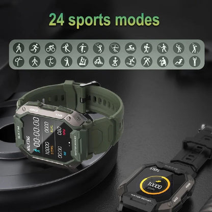 Montre Connectée Militaire 1.72