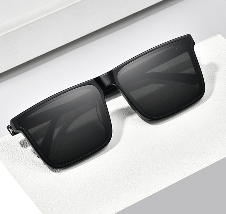 Nouvelles Lunettes de Soleil Hommes : Carrées, Élégantes, Anti-UV