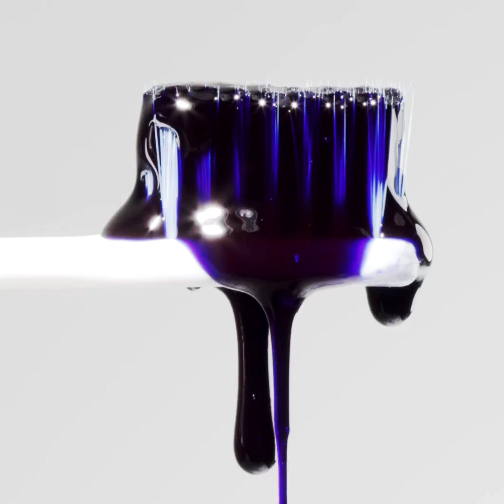 Dentifrice Violet Blanchissant et Sûr pour Dents Élimine les Taches Jaunes Fraîcheur.